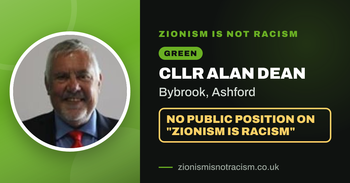Share image: Cllr Alan Dean, Bybrook ward, Ashford