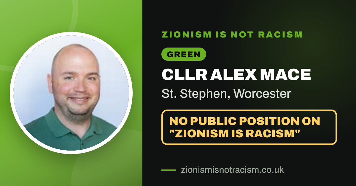 Share image: Cllr Alex Mace, St. Stephen ward, Worcester