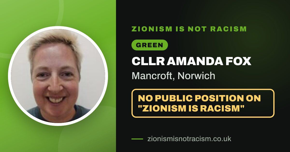 Share image: Cllr Amanda Fox, Mancroft ward, Norwich