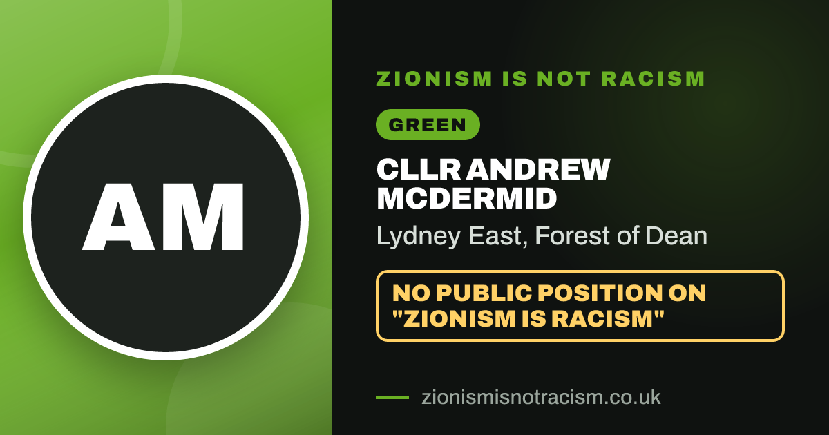 Share image: Cllr Andrew McDermid, Lydney East ward, Forest of Dean