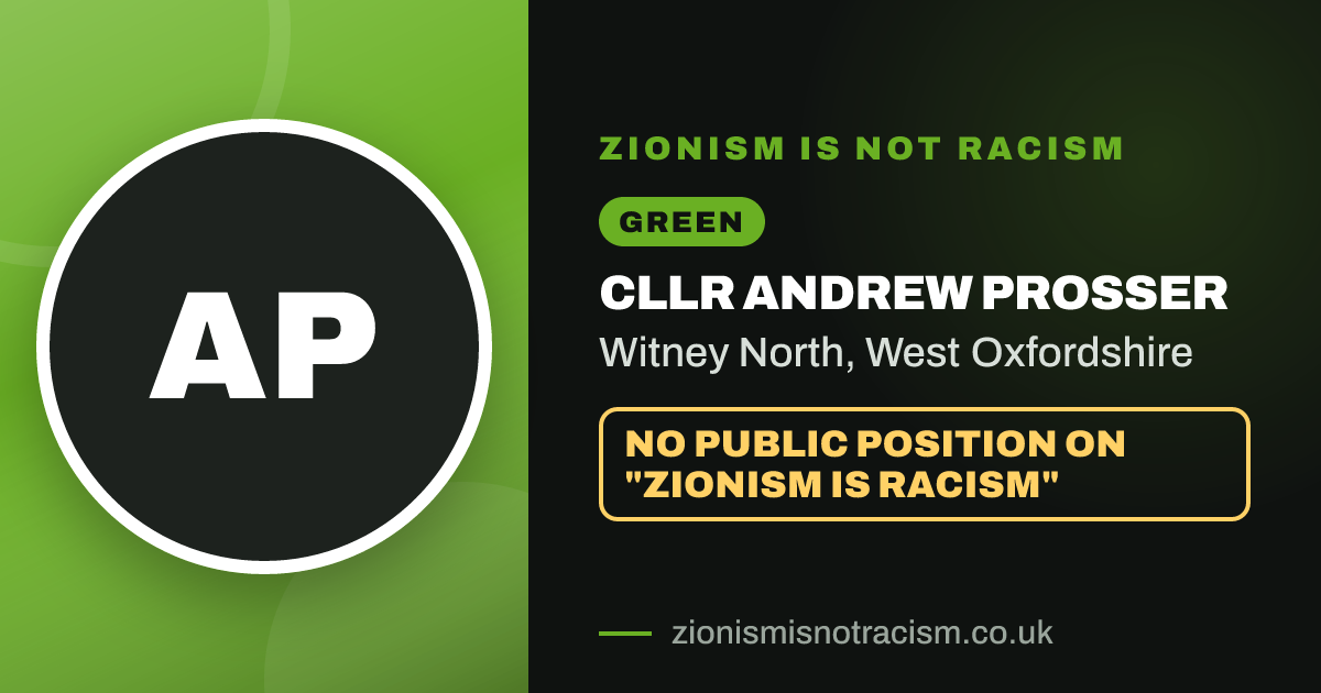 Share image: Cllr Andrew Prosser, Witney North ward, West Oxfordshire