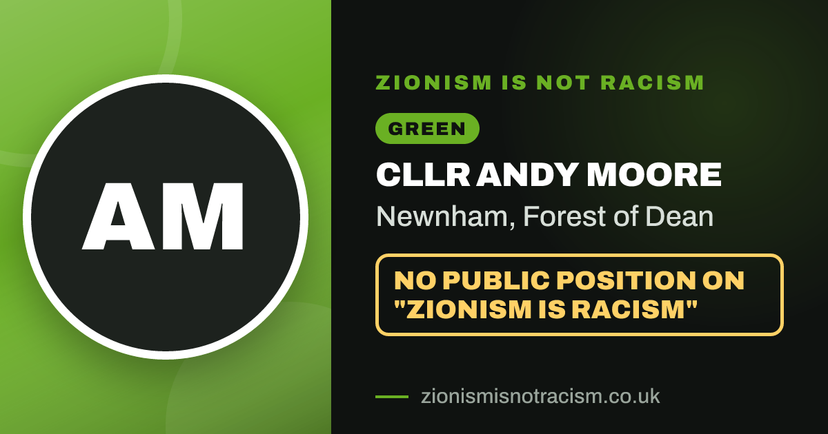 Share image: Cllr Andy Moore, Newnham ward, Forest of Dean