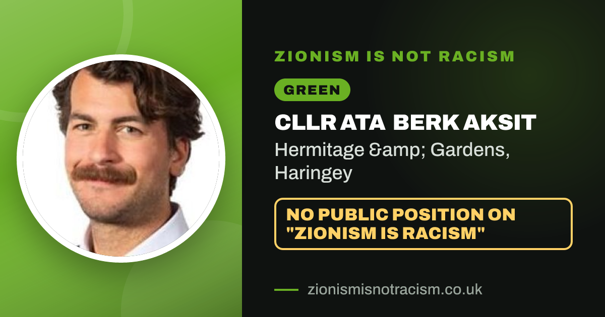 Share image: Cllr Ata Berk Aksit, Hermitage & Gardens ward, Haringey