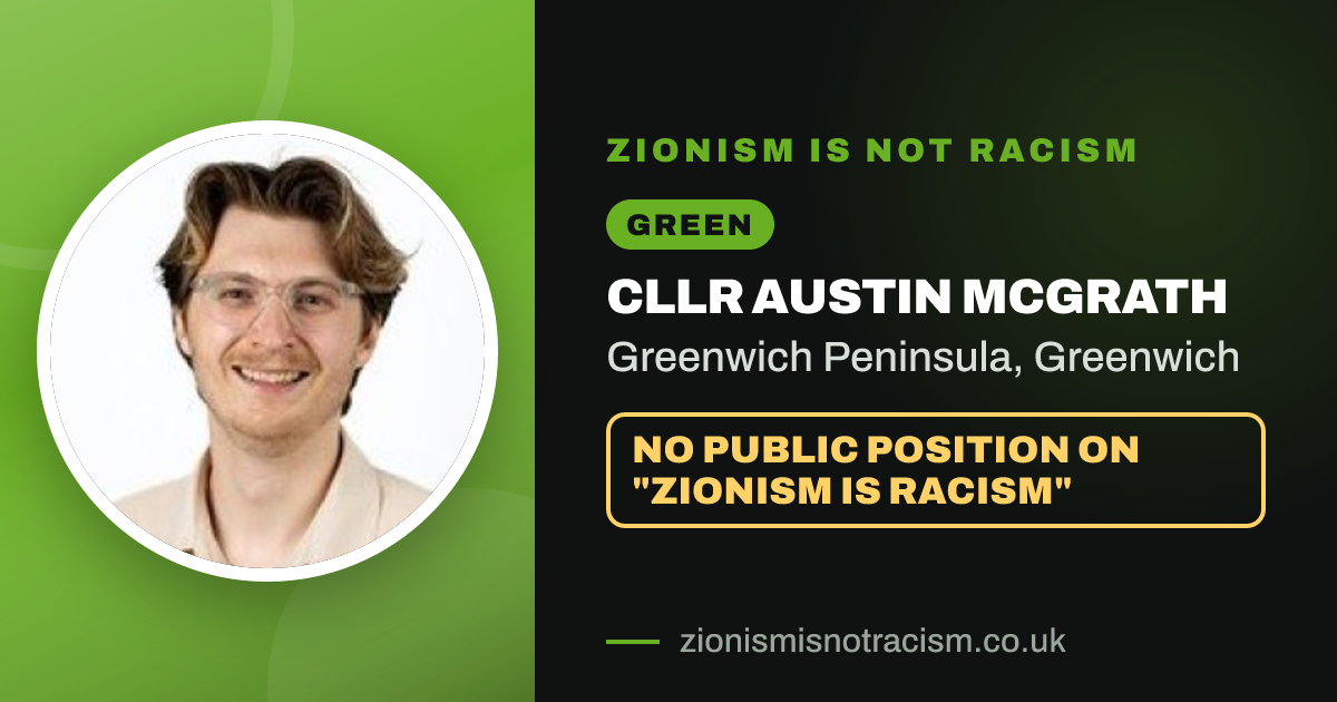 Share image: Cllr Austin McGrath, Greenwich Peninsula ward, Greenwich