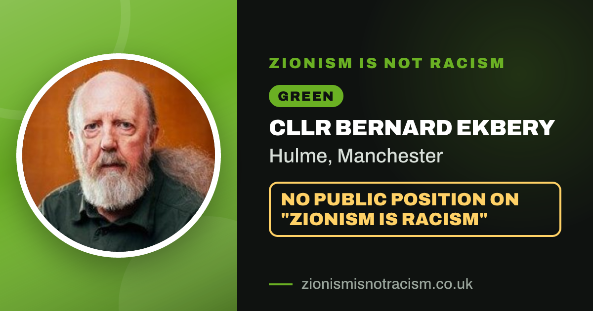 Share image: Cllr Bernard Ekbery, Hulme ward, Manchester