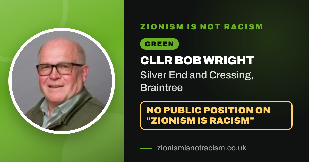 Share image: Cllr Bob Wright, Silver End and Cressing ward, Braintree