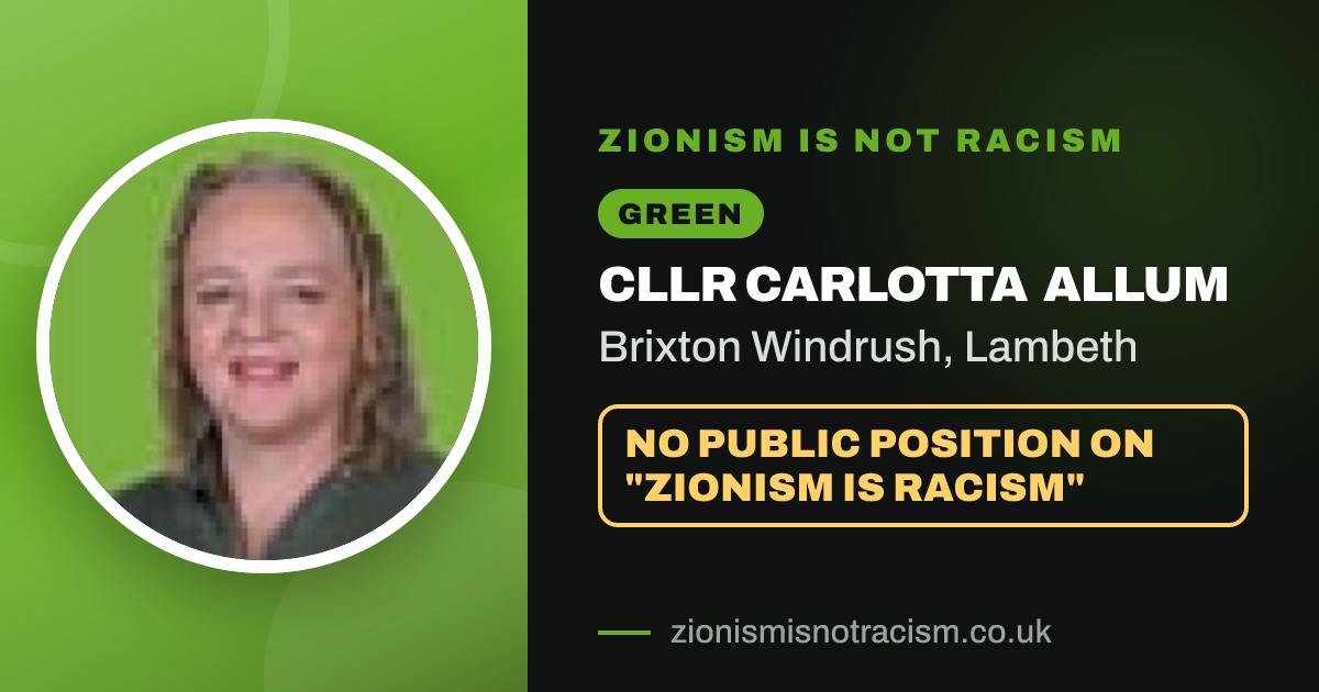 Share image: Cllr Carlotta Allum, Brixton Windrush ward, Lambeth
