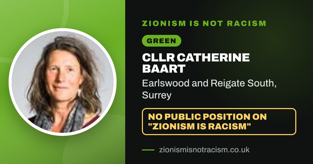 Share image: Cllr Catherine Baart, Earlswood and Reigate South ward, Surrey