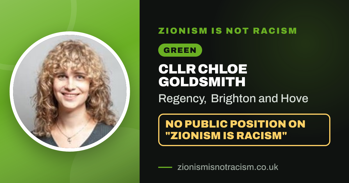 Share image: Cllr Chloe Goldsmith, Regency ward, Brighton and Hove