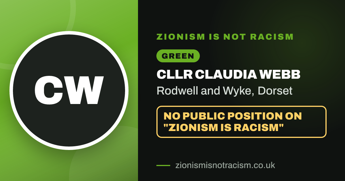 Share image: Cllr Claudia Webb, Rodwell and Wyke ward, Dorset