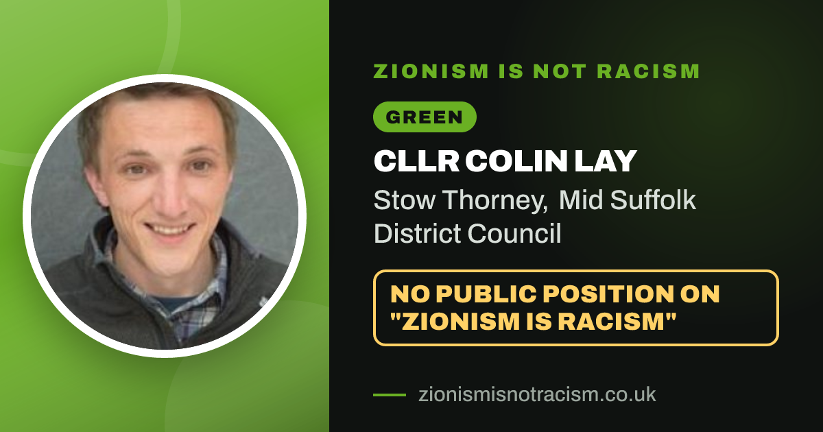 Share image: Cllr Colin Lay, Stow Thorney ward, Mid Suffolk District Council