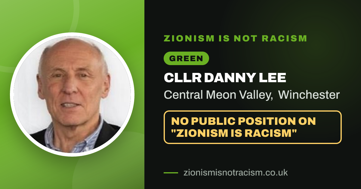 Share image: Cllr Danny Lee, Central Meon Valley ward, Winchester
