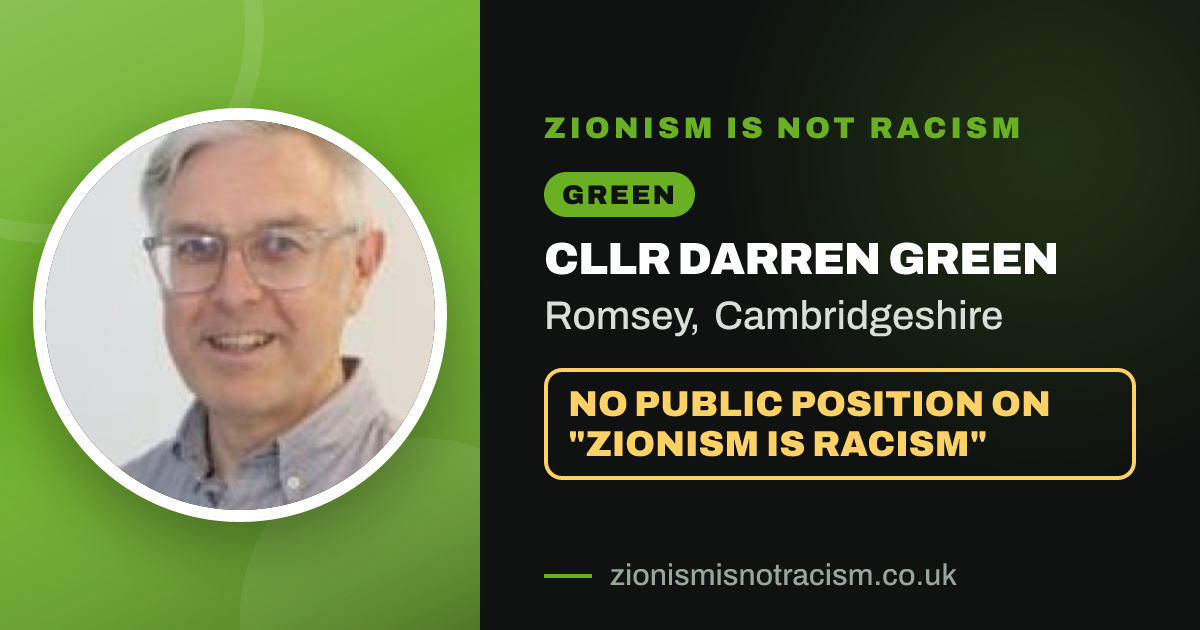 Share image: Cllr Darren Green, Romsey ward, Cambridgeshire