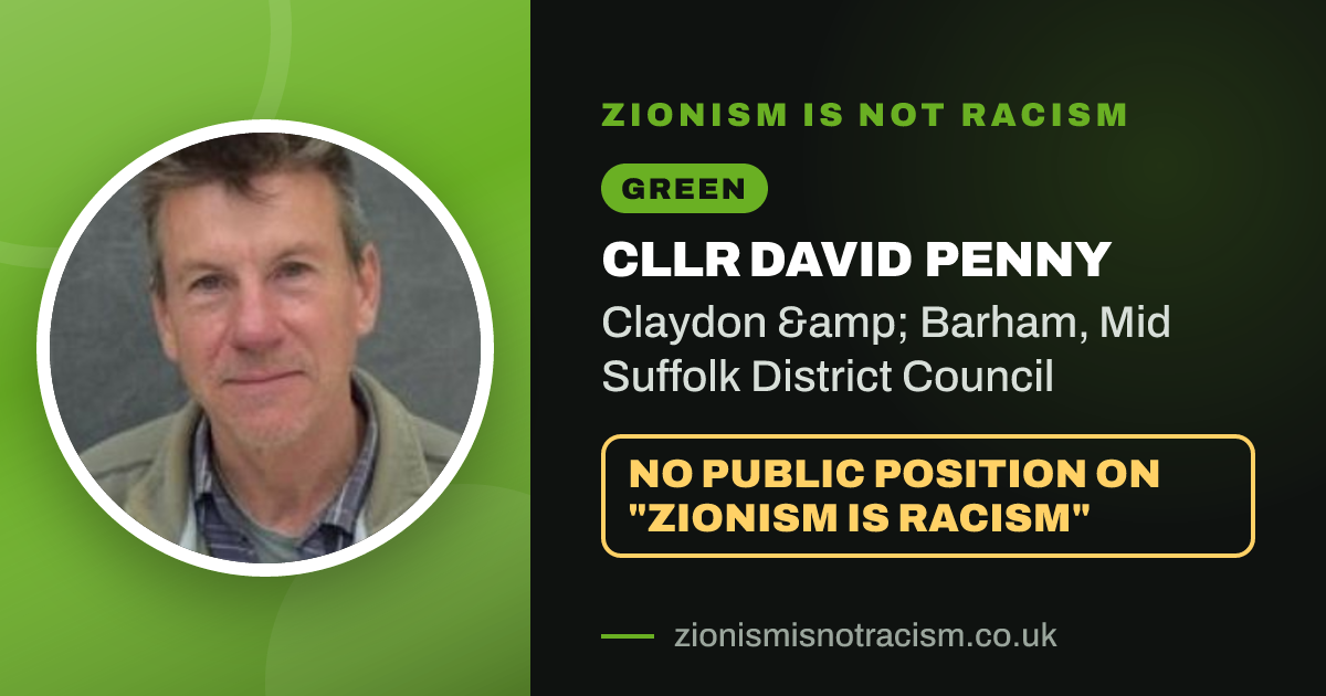 Share image: Cllr David Penny, Claydon & Barham ward, Mid Suffolk District Council