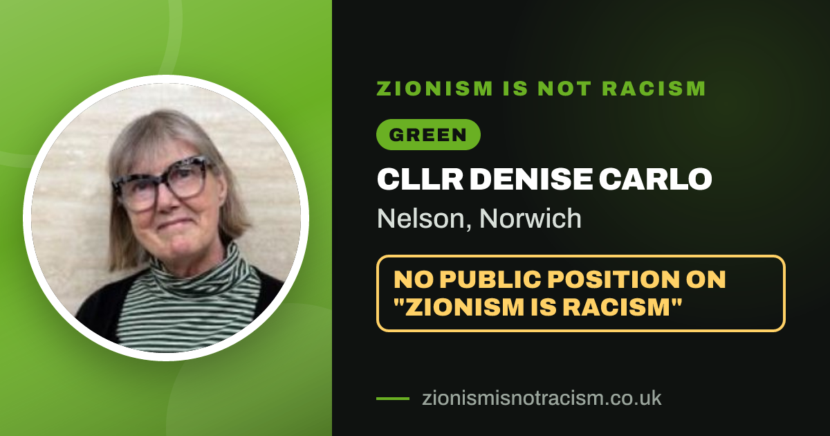 Share image: Cllr Denise Carlo, Nelson ward, Norwich
