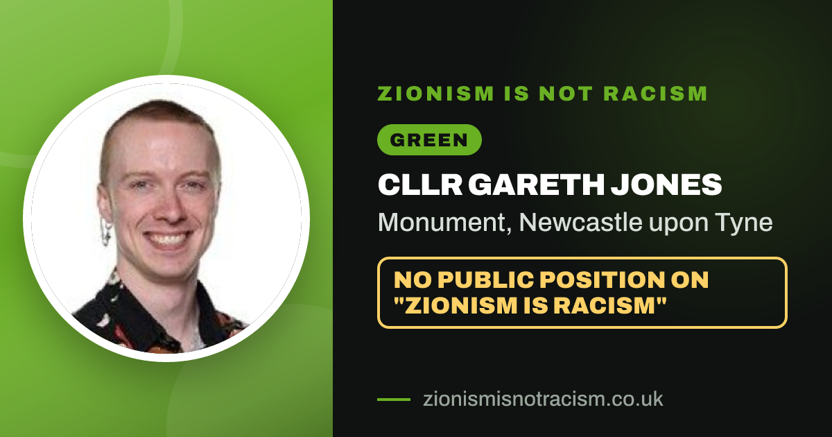 Share image: Cllr Gareth Jones, Monument ward, Newcastle upon Tyne