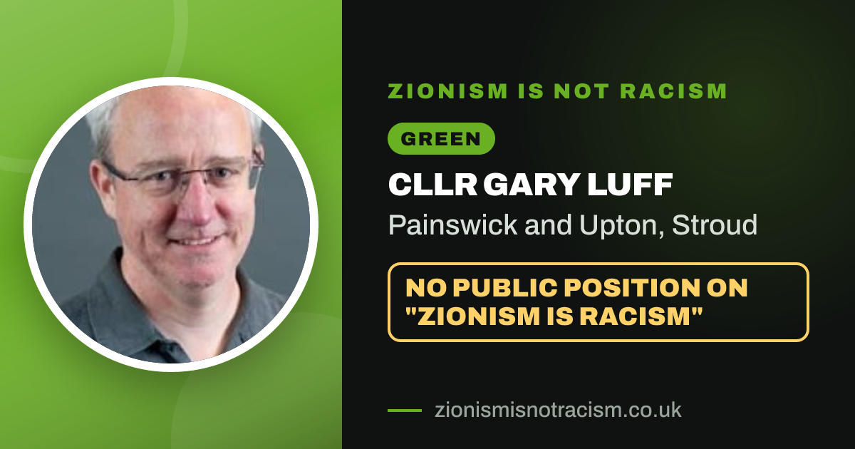 Share image: Cllr Gary Luff, Painswick and Upton ward, Stroud