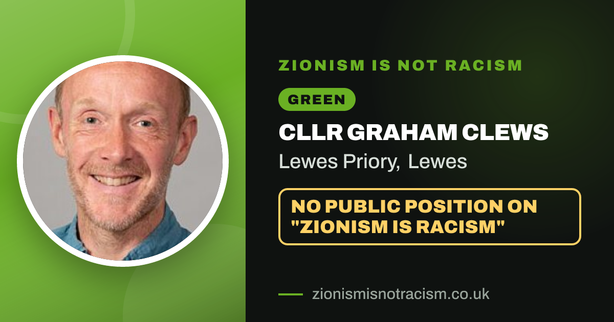 Share image: Cllr Graham Clews, Lewes Priory ward, Lewes
