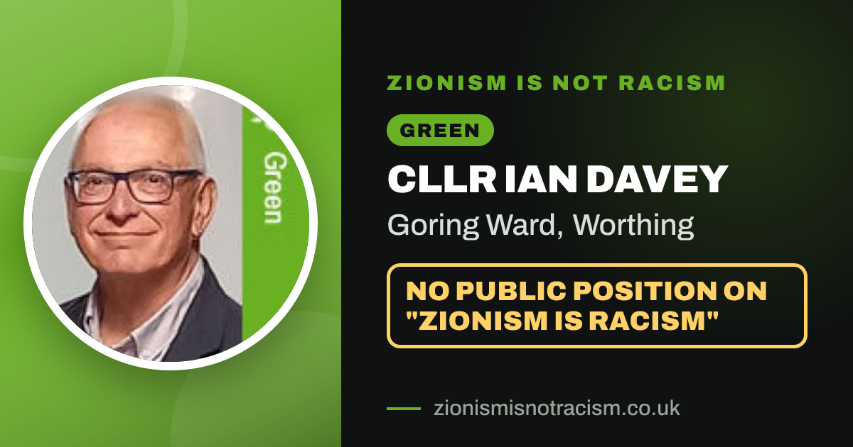 Share image: Cllr Ian Davey, Goring Ward ward, Worthing