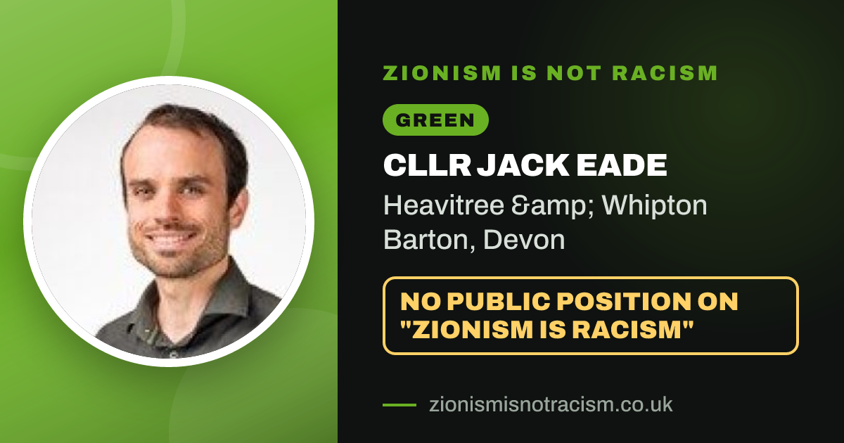 Share image: Cllr Jack Eade, Heavitree & Whipton Barton ward, Devon