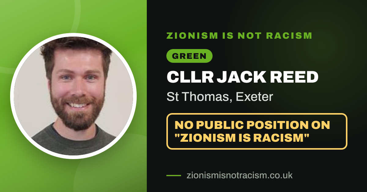 Share image: Cllr Jack Reed, St Thomas ward, Exeter