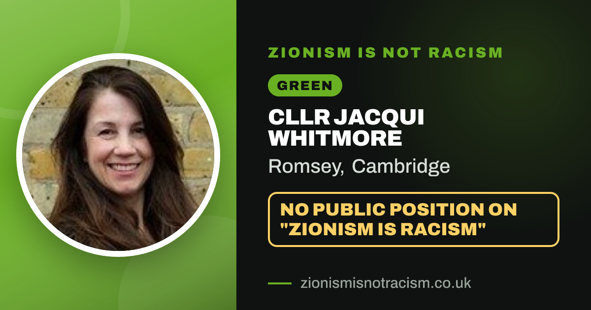 Share image: Cllr Jacqui Whitmore, Romsey ward, Cambridge
