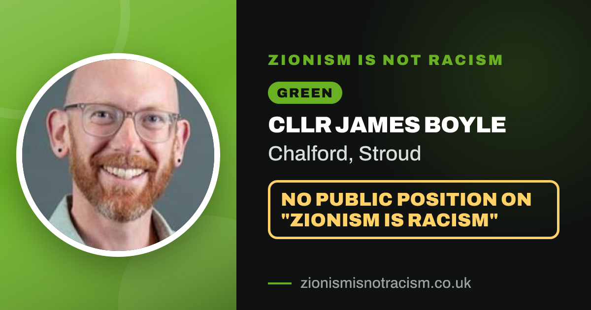 Share image: Cllr James Boyle, Chalford ward, Stroud