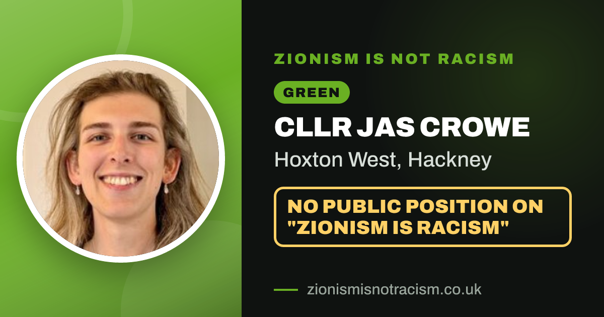 Share image: Cllr Jas Crowe, Hoxton West ward, Hackney