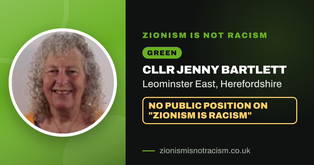 Share image: Cllr Jenny Bartlett, Leominster East ward, Herefordshire