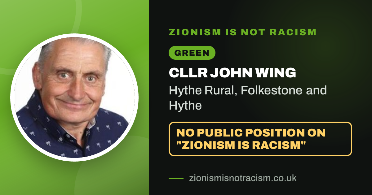 Share image: Cllr John Wing, Hythe Rural ward, Folkestone and Hythe