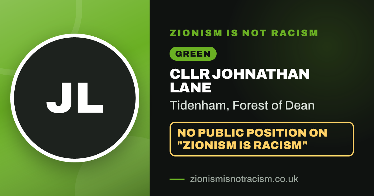 Share image: Cllr Johnathan Lane, Tidenham ward, Forest of Dean