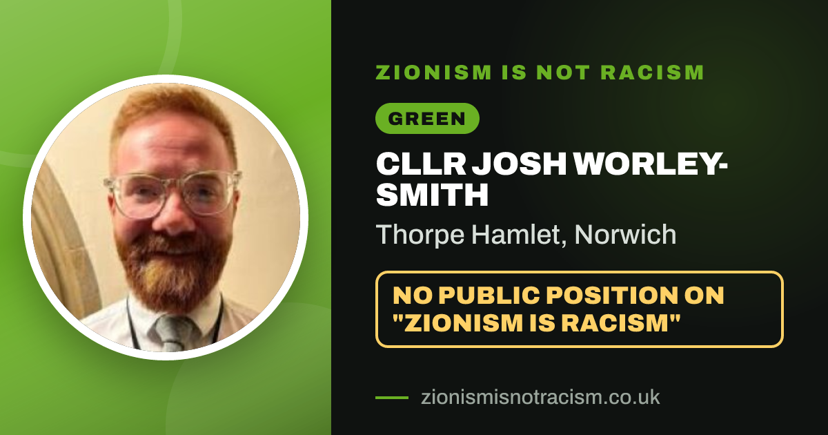 Share image: Cllr Josh Worley-Smith, Thorpe Hamlet ward, Norwich