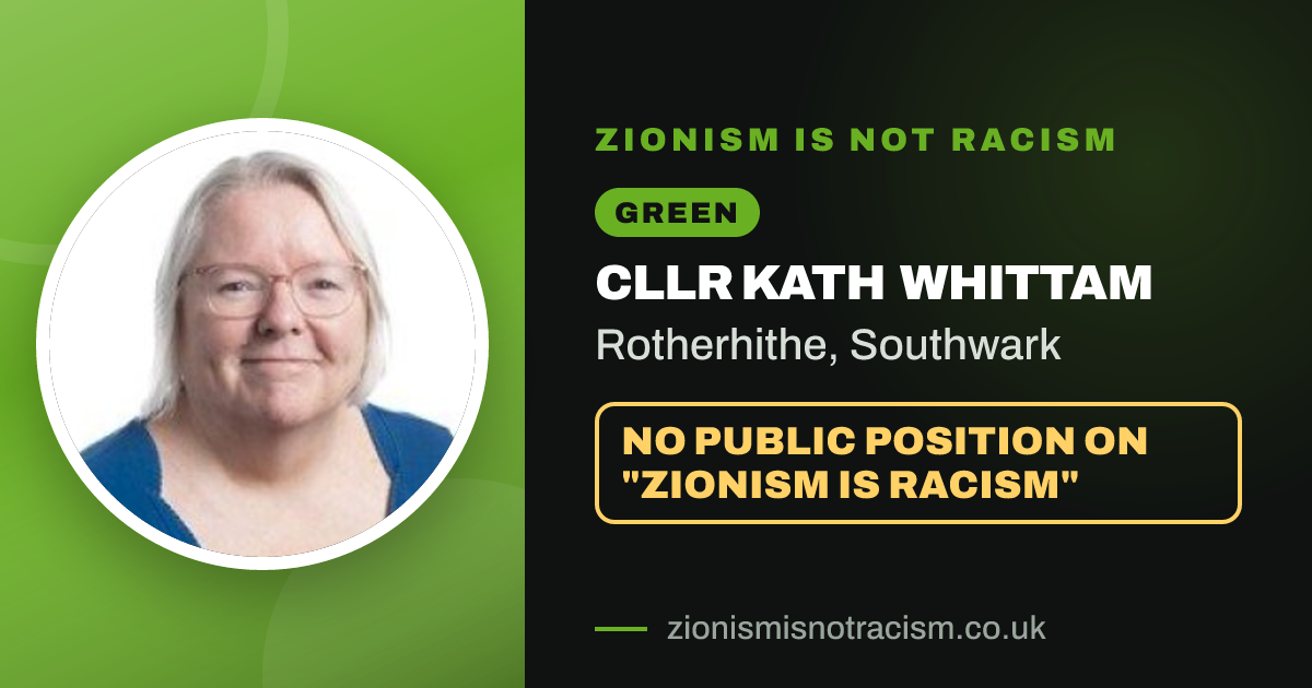 Share image: Cllr Kath Whittam, Rotherhithe ward, Southwark
