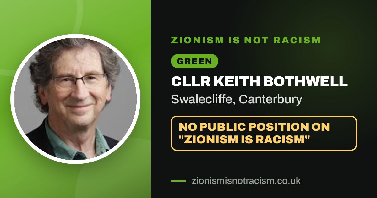 Share image: Cllr Keith Bothwell, Swalecliffe ward, Canterbury
