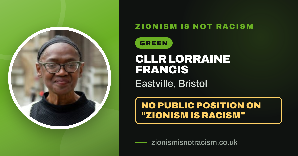 Share image: Cllr Lorraine Francis, Eastville ward, Bristol