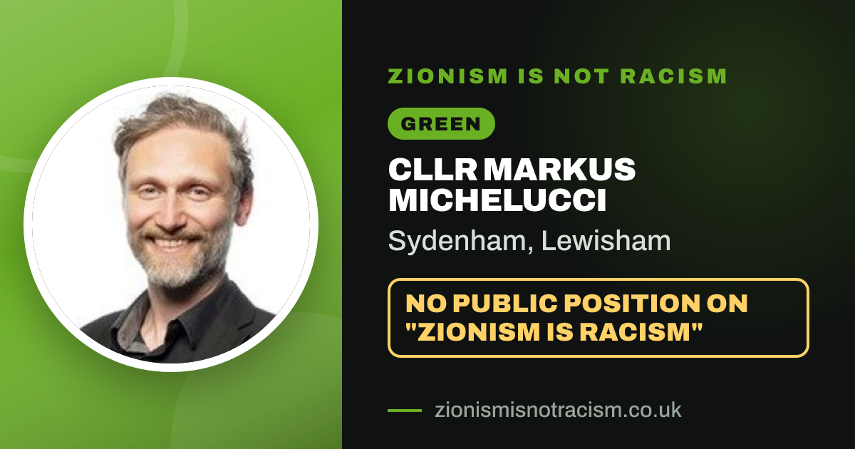 Share image: Cllr Markus Michelucci, Sydenham ward, Lewisham