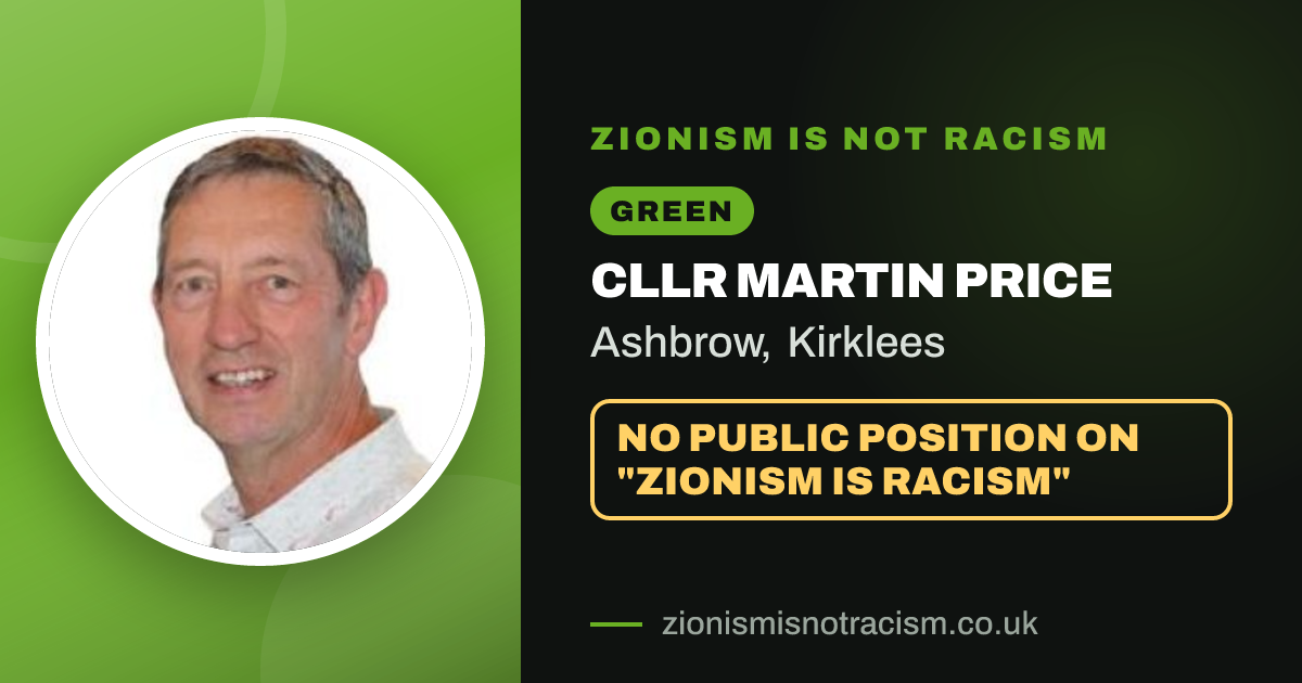 Share image: Cllr Martin Price, Ashbrow ward, Kirklees