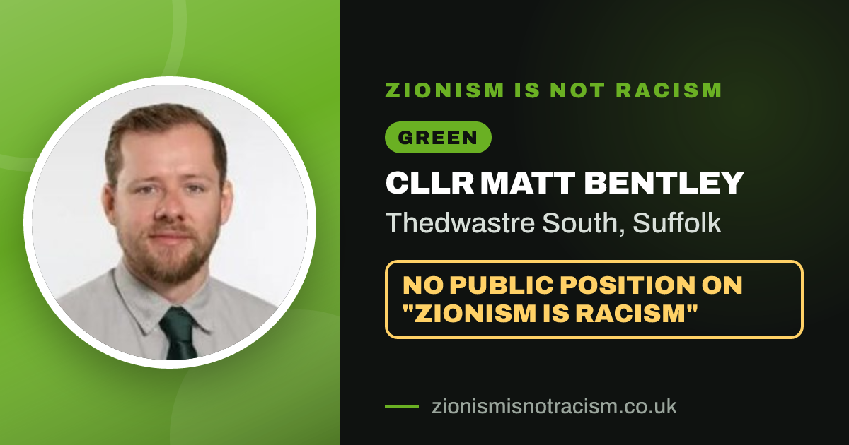 Share image: Cllr Matt Bentley, Thedwastre South ward, Suffolk