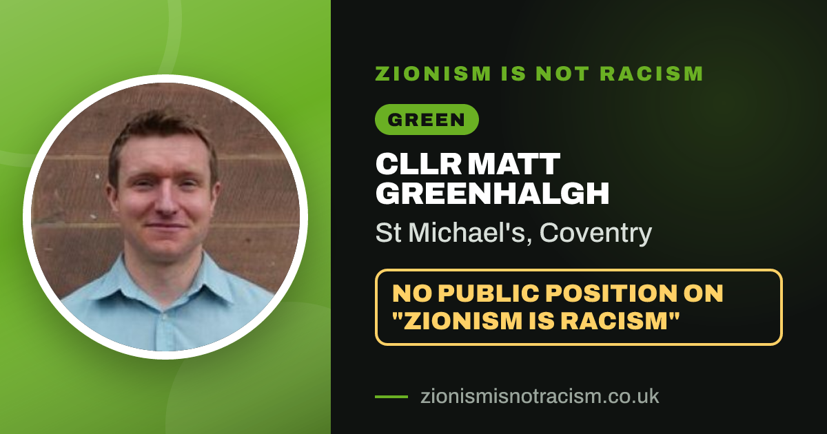 Share image: Cllr Matt Greenhalgh, St Michael's ward, Coventry