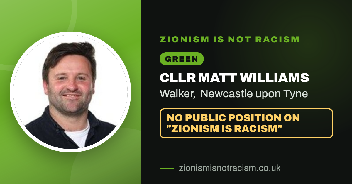 Share image: Cllr Matt Williams, Walker ward, Newcastle upon Tyne