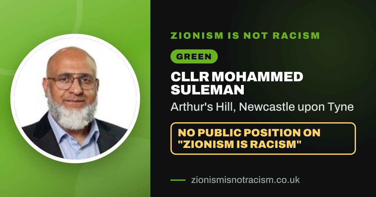 Share image: Cllr Mohammed Suleman, Arthur's Hill ward, Newcastle upon Tyne