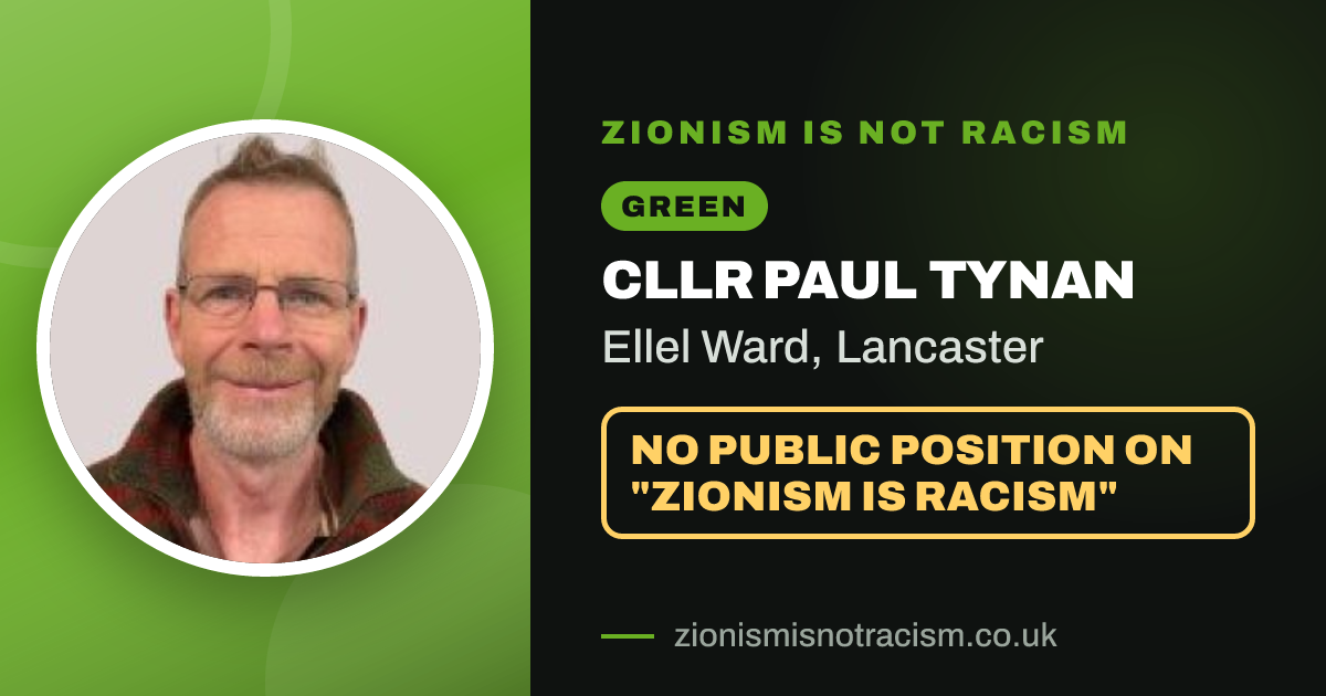Share image: Cllr Paul Tynan, Ellel Ward ward, Lancaster