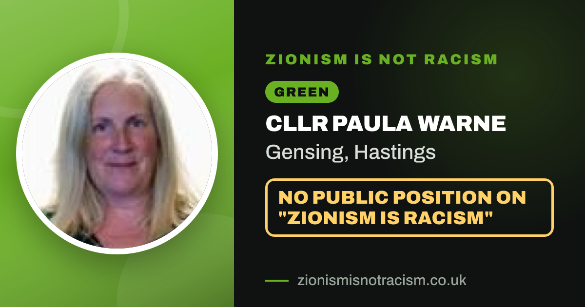 Share image: Cllr Paula Warne, Gensing ward, Hastings