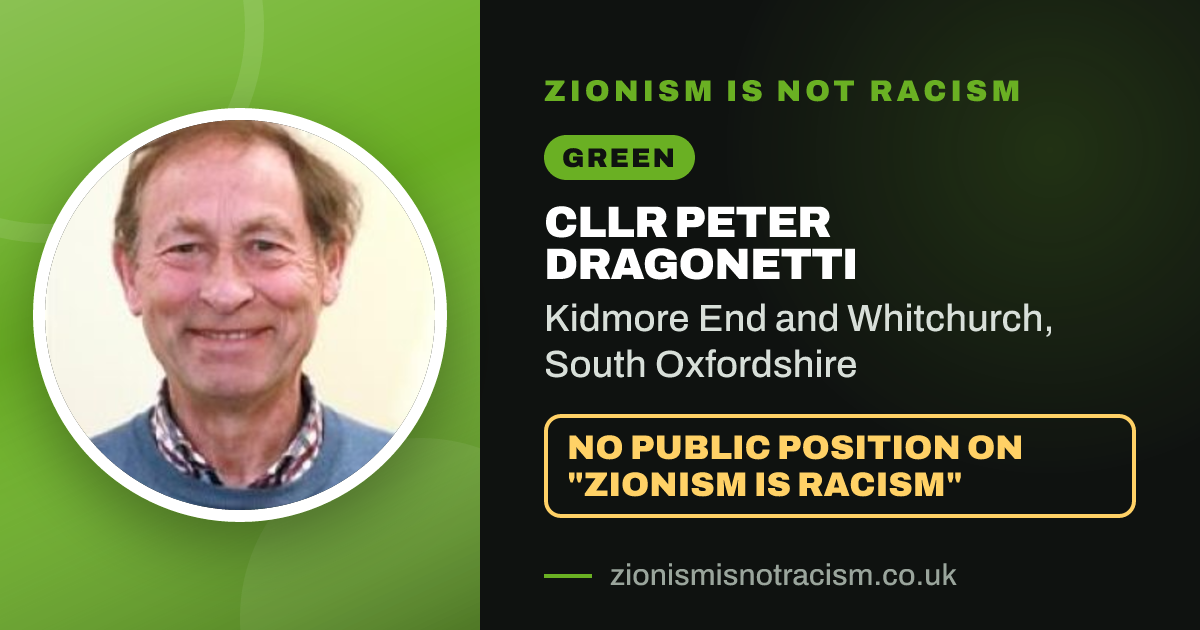 Share image: Cllr Peter Dragonetti, Kidmore End and Whitchurch ward, South Oxfordshire