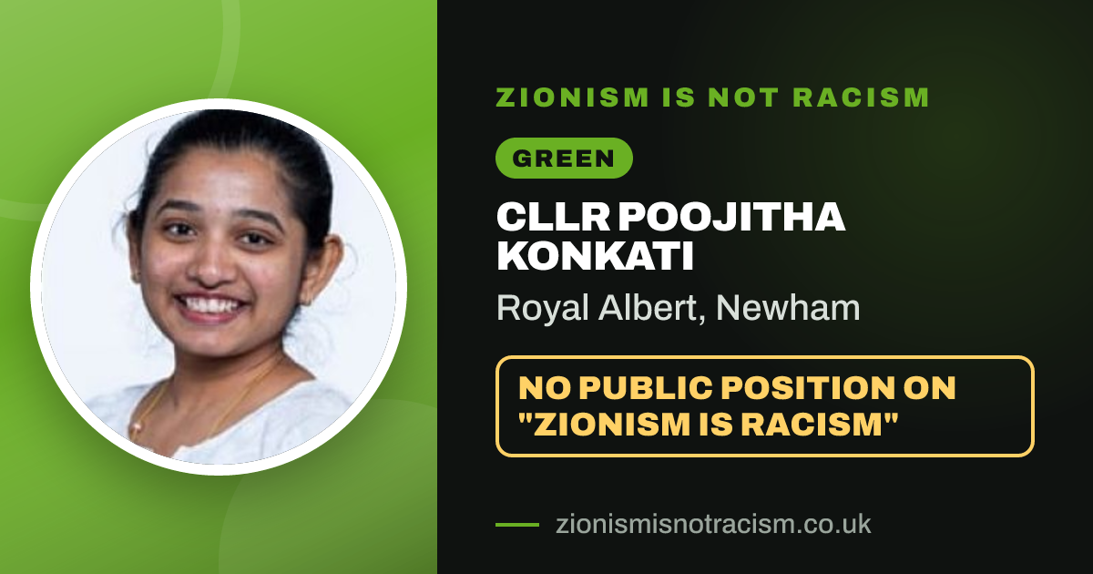 Share image: Cllr Poojitha Konkati, Royal Albert ward, Newham