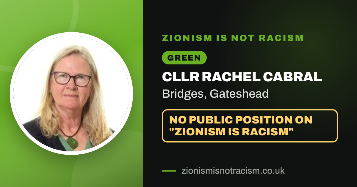 Share image: Cllr Rachel Cabral, Bridges ward, Gateshead