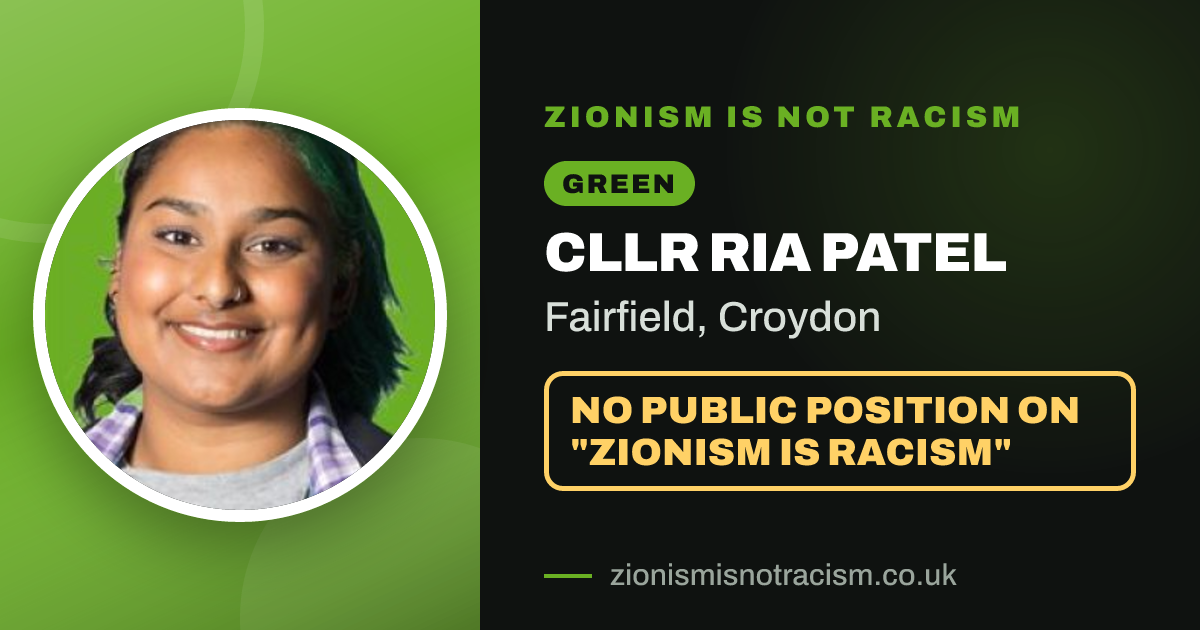 Share image: Cllr Ria Patel, Fairfield ward, Croydon