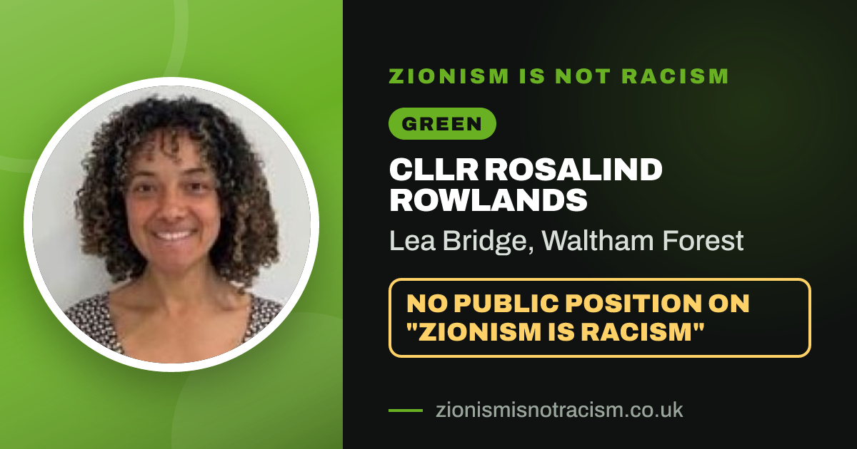 Share image: Cllr Rosalind Rowlands, Lea Bridge ward, Waltham Forest