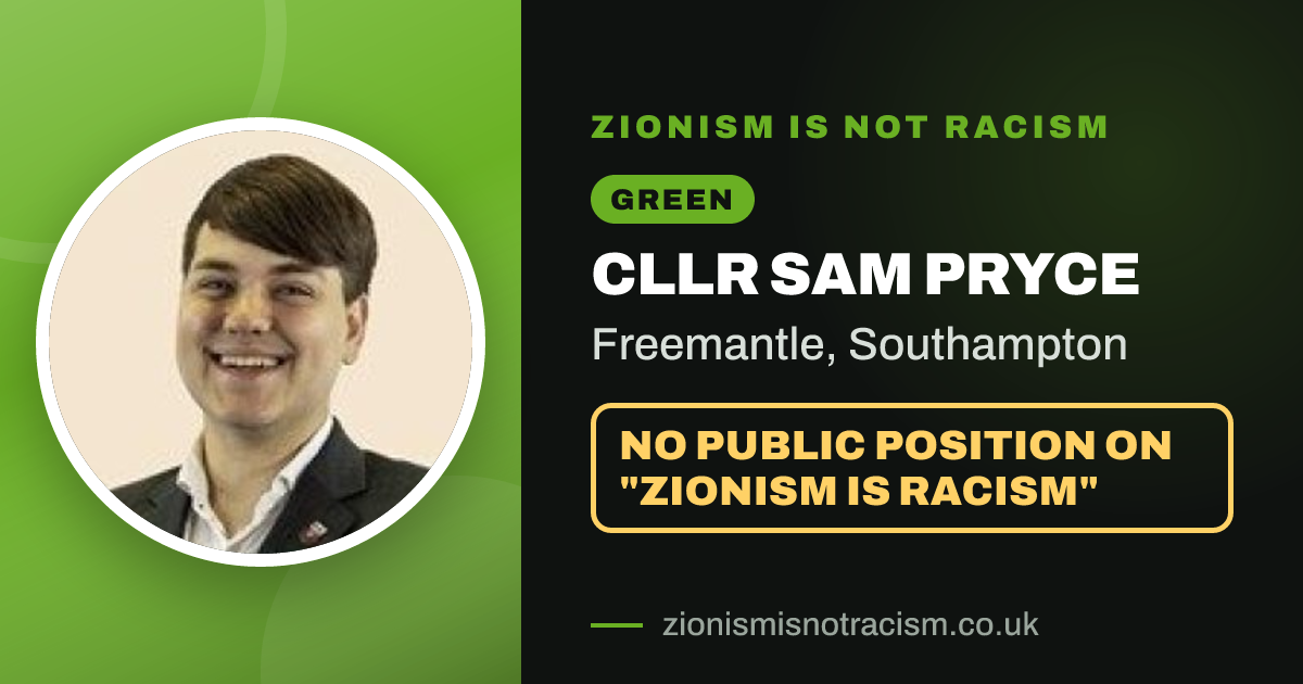 Share image: Cllr Sam Pryce, Freemantle ward, Southampton