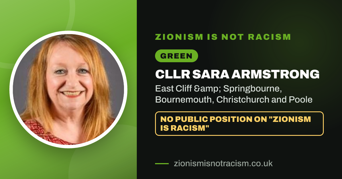 Share image: Cllr Sara Armstrong, East Cliff & Springbourne ward, Bournemouth, Christchurch and Poole